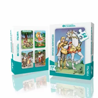 Незнаен юнак - мини пъзел 54 елемента Славена